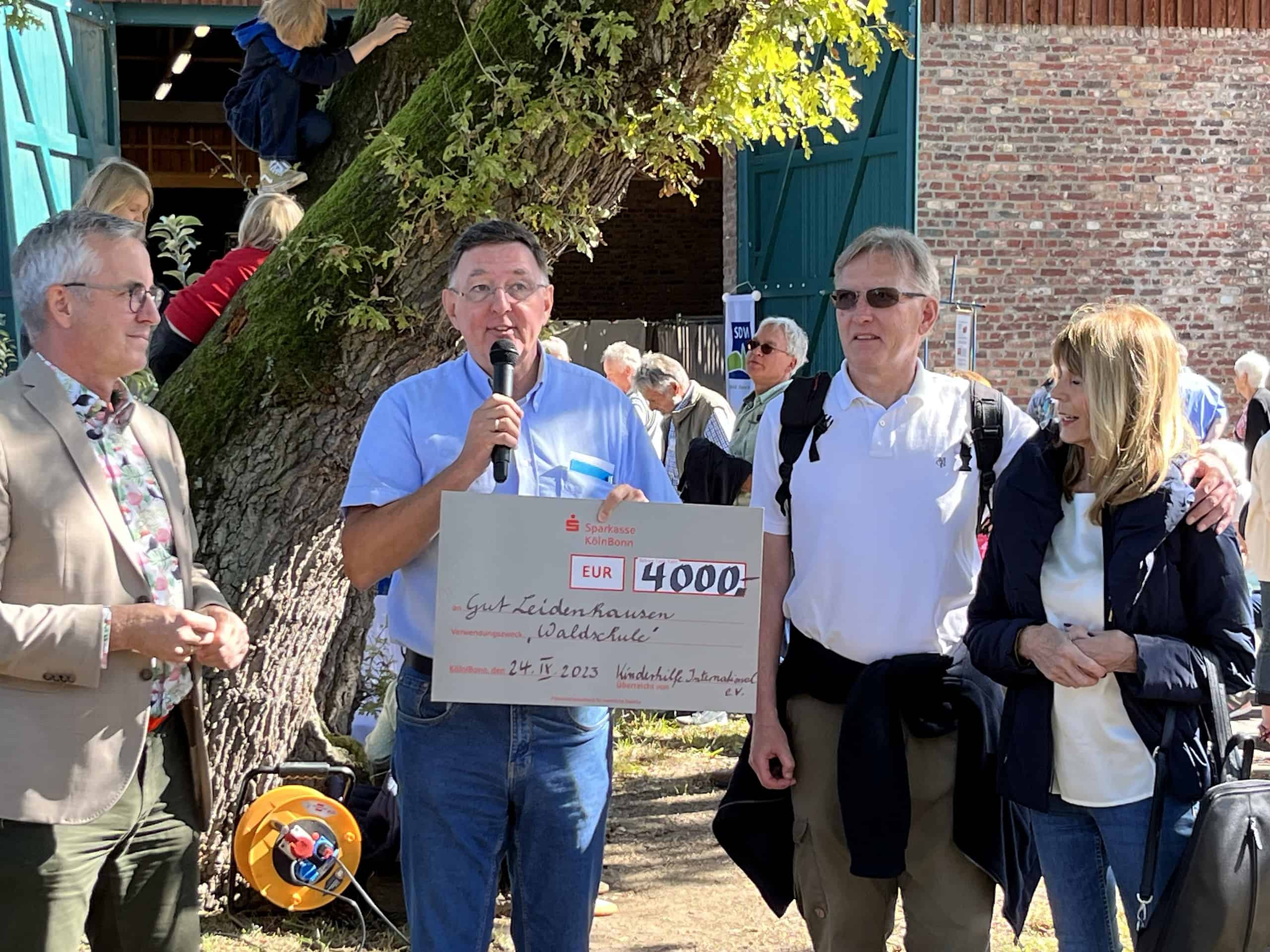 Mehr über den Artikel erfahren Kinderhilfe International e.V. unterstützt Waldschule Leidenhausen