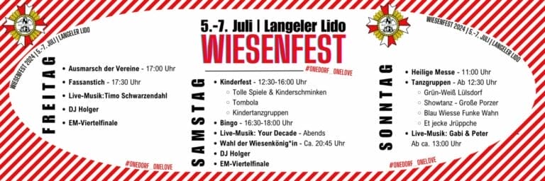Mehr über den Artikel erfahren Die Löstige Langeler freuen sich aufs Wiesenfest