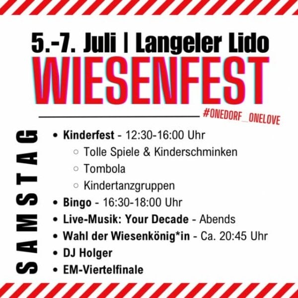 Die Löstige Langeler freuen sich aufs Wiesenfest