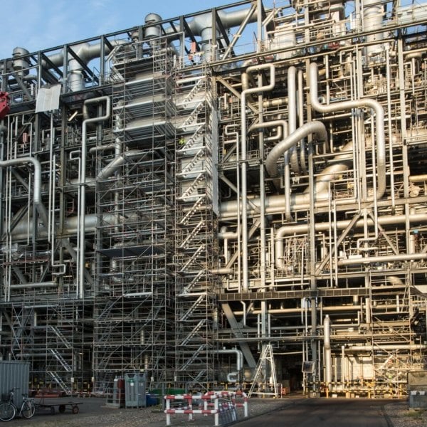 Wartungsarbeiten bei LYB Wesseling