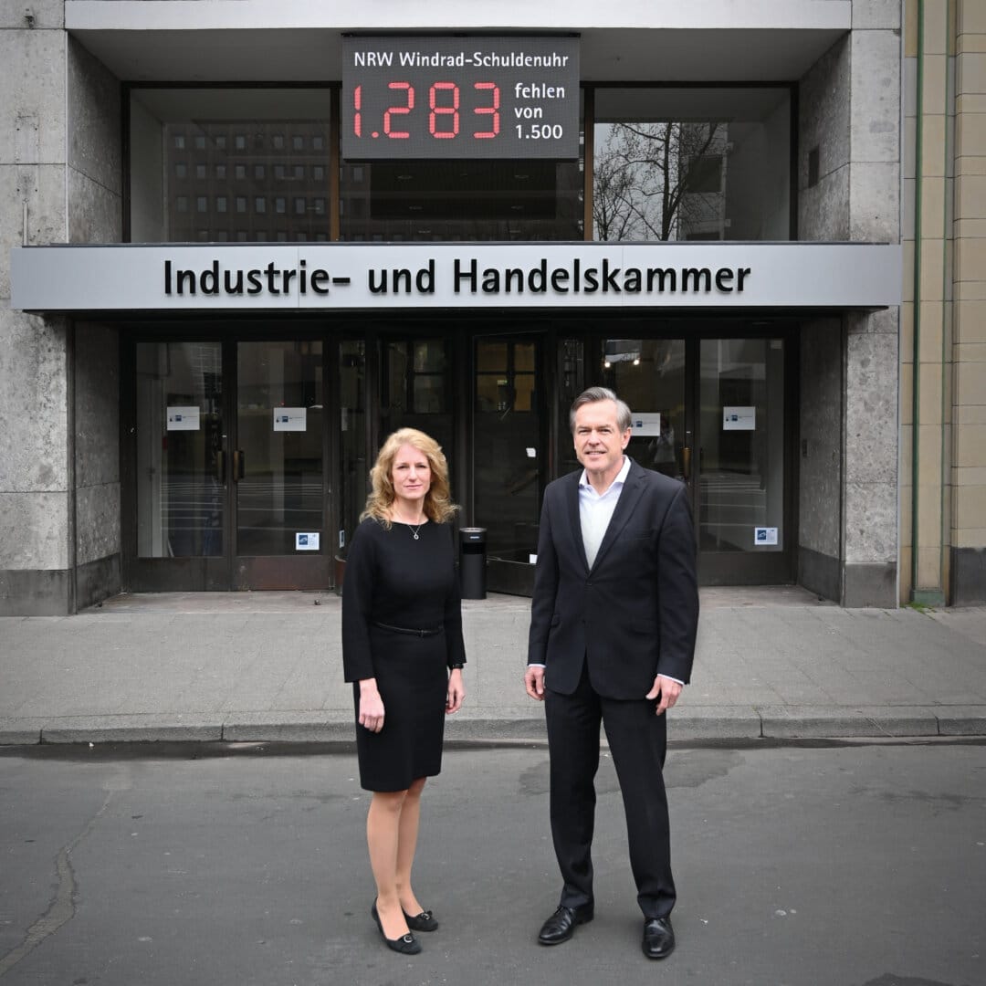 Mehr über den Artikel erfahren Ein Jahr Windkraft-Schuldenuhr: Die Uhr tickt zu langsam, die Versorgungssicherheit für die Industrie ist gefährdet