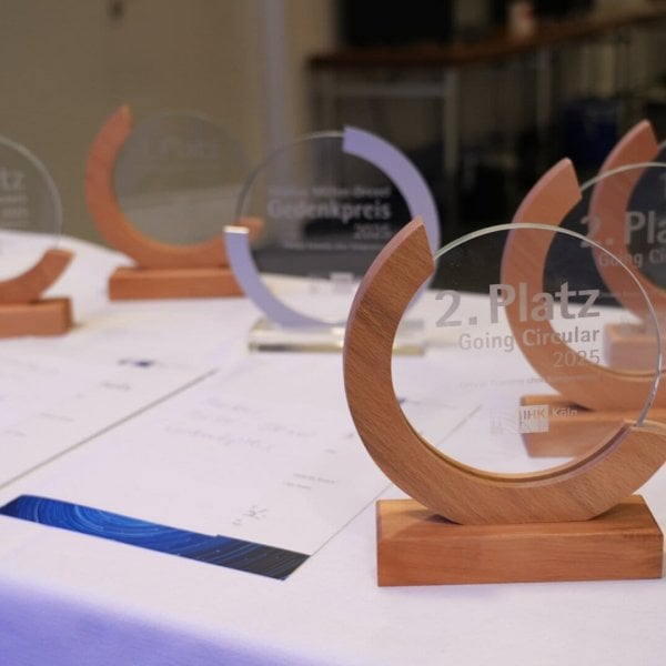 Innovative Impulse der Kreislaufwirtschaft begeistern Publikum und Jury
