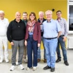 Quelle: FVH Im Bild Vorstand vlnr: Dr. Peter Burk, Frank Schnell, Johannes Demmer, Helene Gras-Nicknig, Henning Schützendorf, Stephan Demmer, Rainer Czakalla