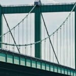 bridge, suspension bridge, architecture, stole, highway bridge, cologne, rodenkirchen bridge, steel rope, metal, building, modern, technology, metal construction