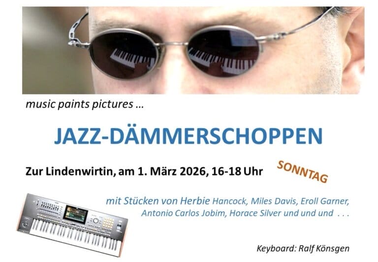 Mehr über den Artikel erfahren Jazz-Dämmerschoppen in Porz-Eil – Ein Ohrenschmaus für Jazzliebhaber!