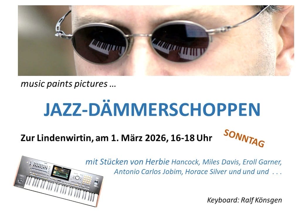 Mehr über den Artikel erfahren Jazz-Dämmerschoppen in Porz-Eil – Ein Ohrenschmaus für Jazzliebhaber!