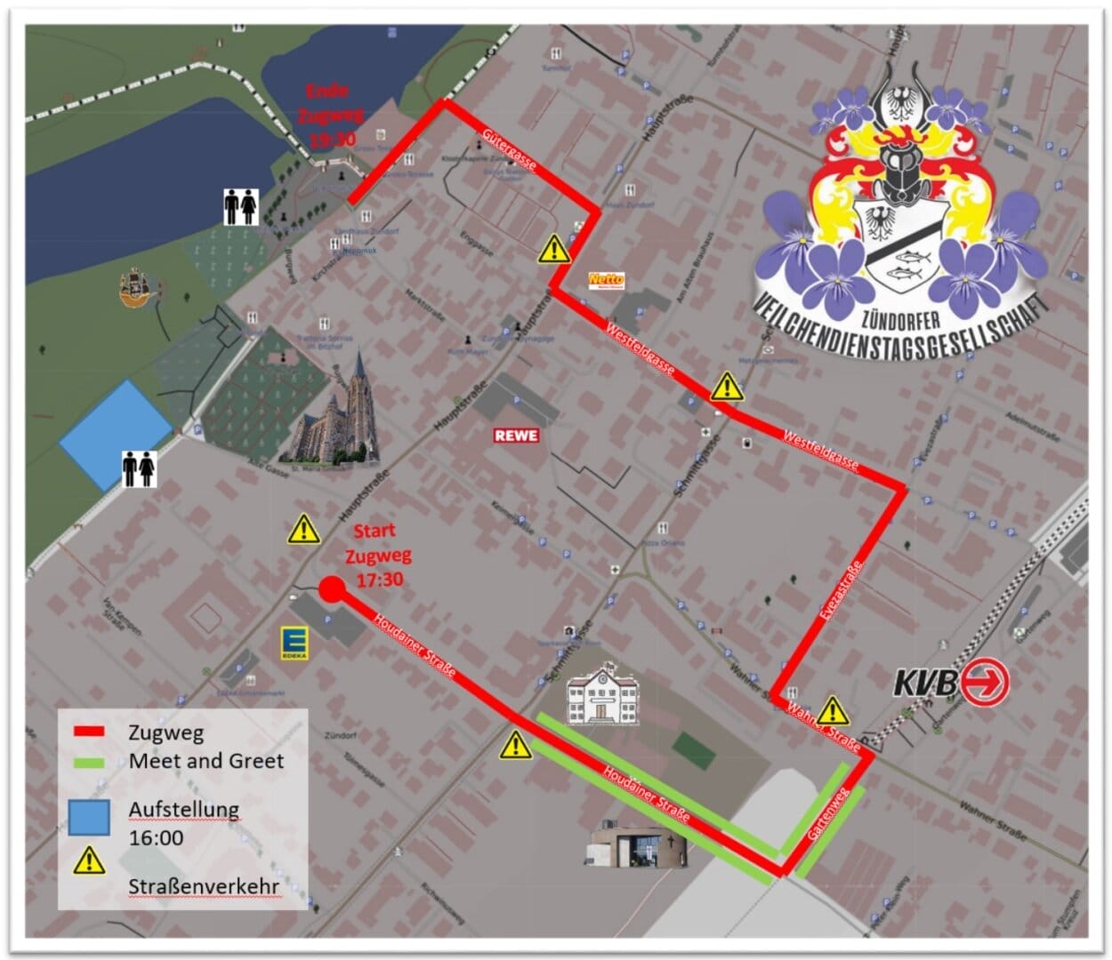 Mehr über den Artikel erfahren Karnevalszug der Veilchendienstagsgesellschaft e.V.