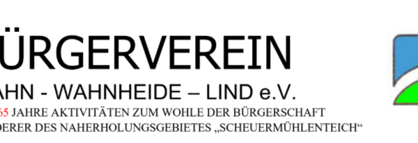 Jahreshauptversammlung 2026 des Bürgervereins Wahn-Wahnheide-Linde.V.
